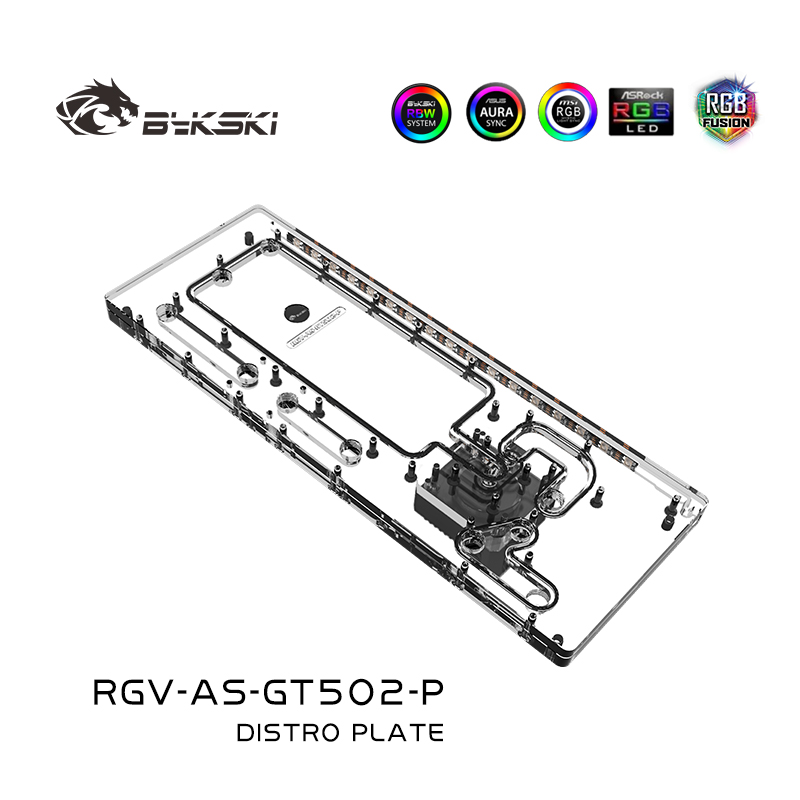 Bykski Acrylic Distro Plate /B - Distro Plate Ddc Pump Combo ulasan dan harga