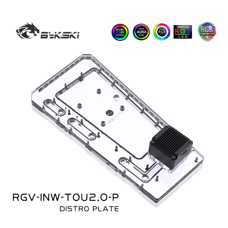 BYKSKI RGV-INW-TOU2.0-P Acryli - Distro Plate Ddc Pump Combo ulasan dan harga